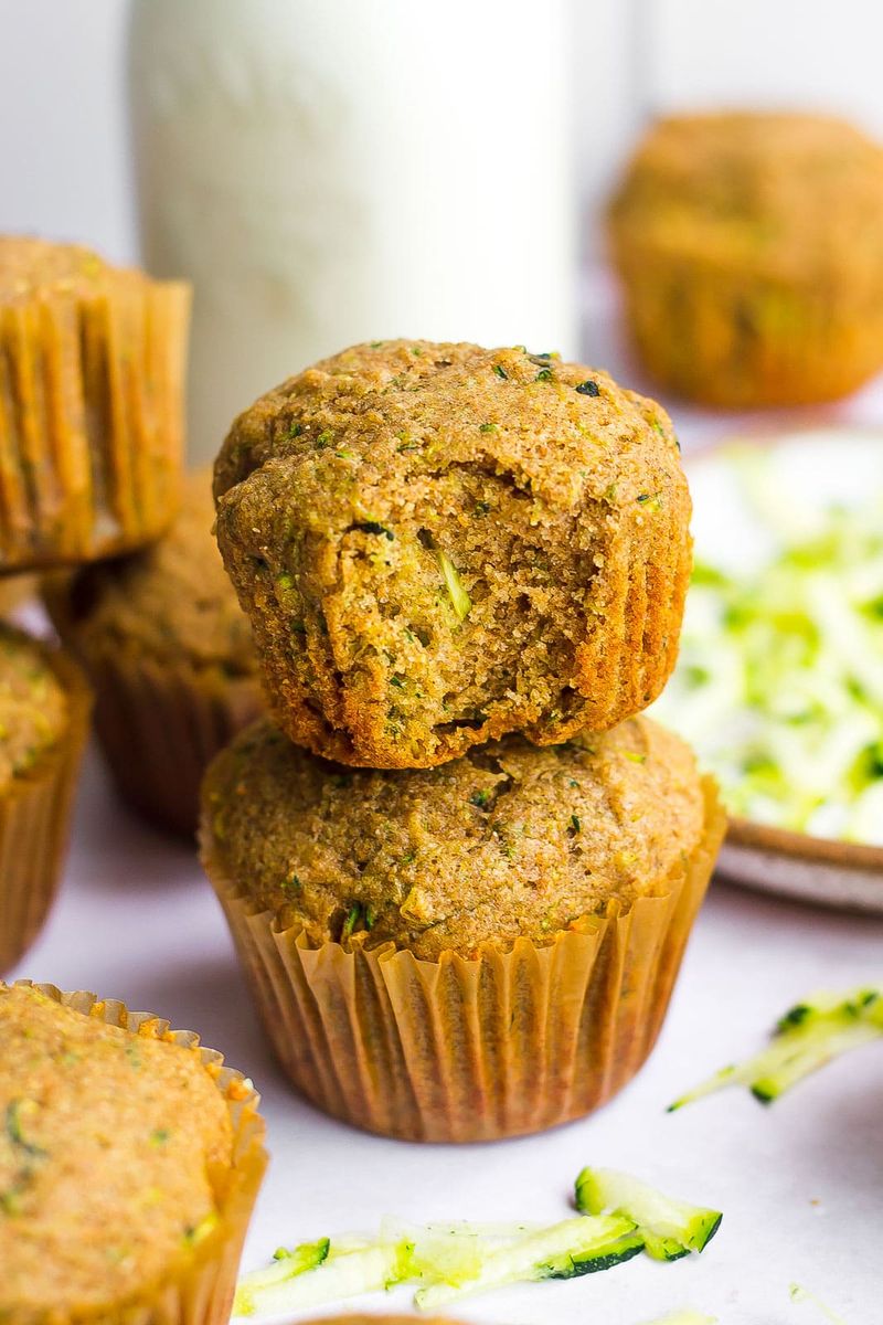 Zucchini Muffins (Hidden Veggie Win)