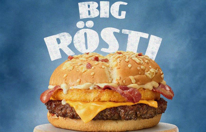 Big Rösti Burger (Germany)