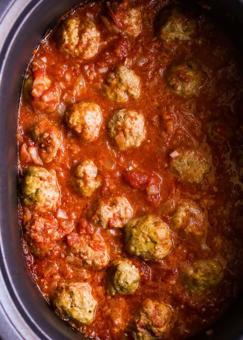 Turkey Meatballs in Marinara