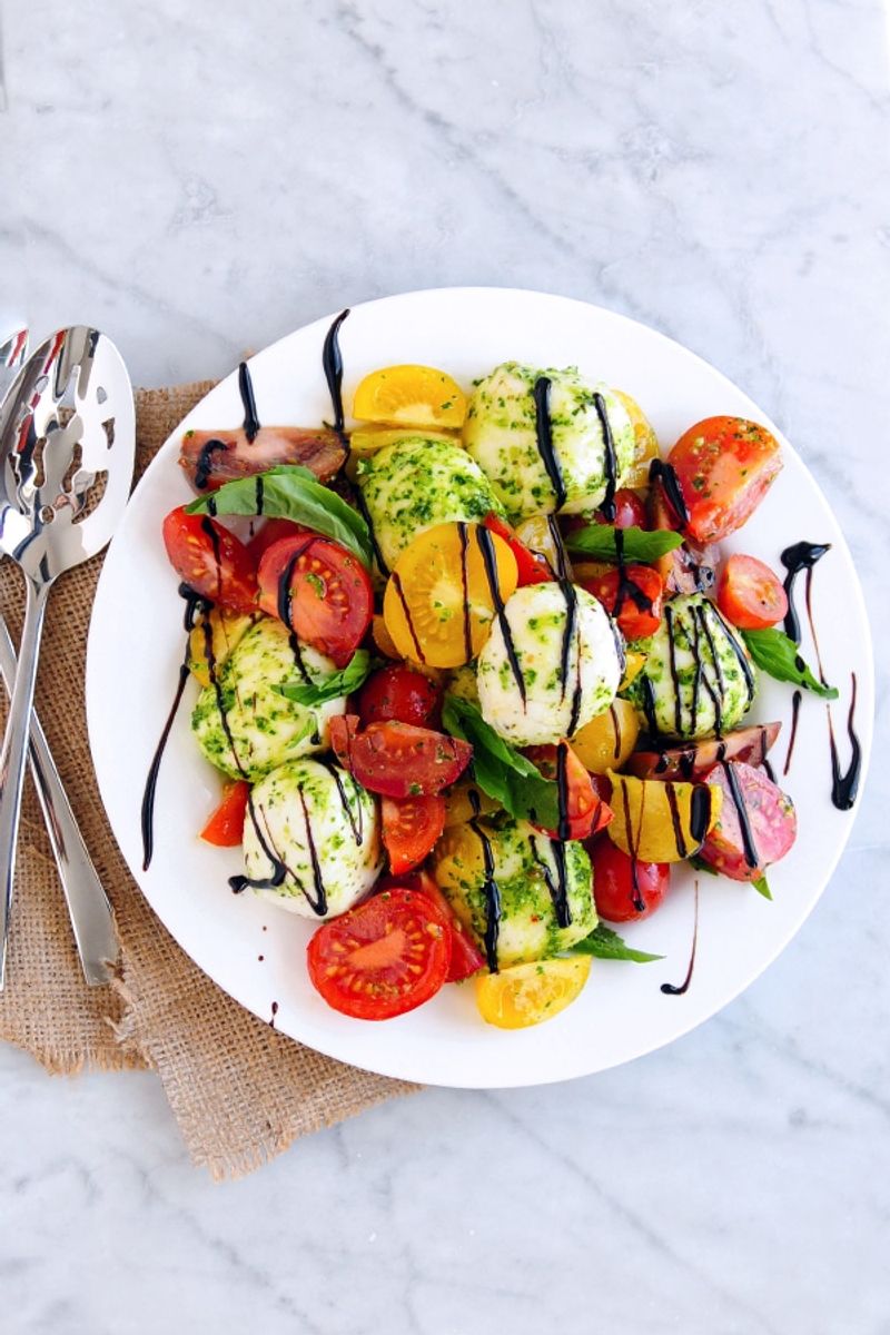 Caprese Salad with Balsamic Glaze