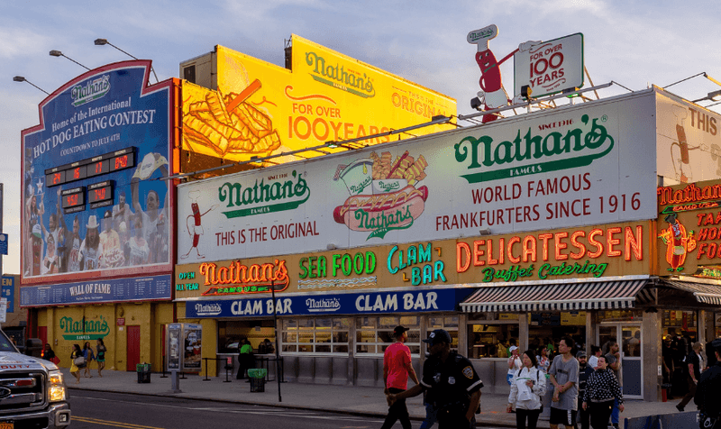 Coney Island’s Nathan’s Famous – Brooklyn, NY