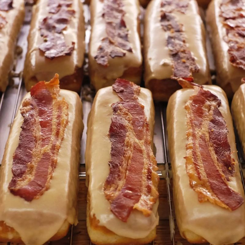 Maple Bacon Long John