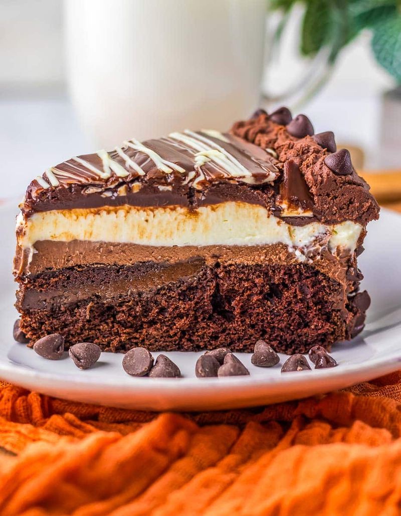 Black Tie Mousse Cake