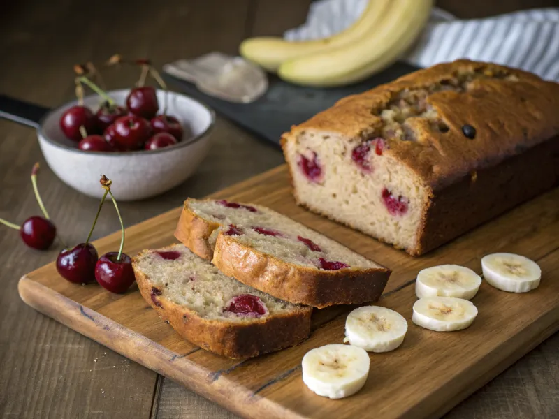 Cherry Banana Bread