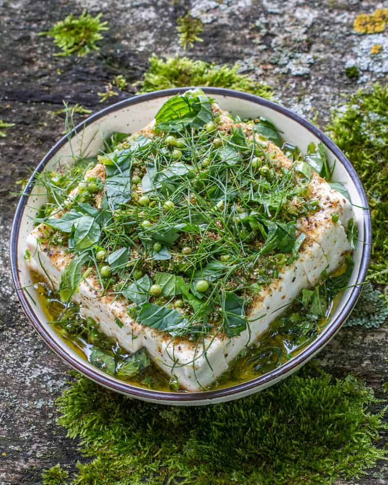 Feta with Fresh Herbs