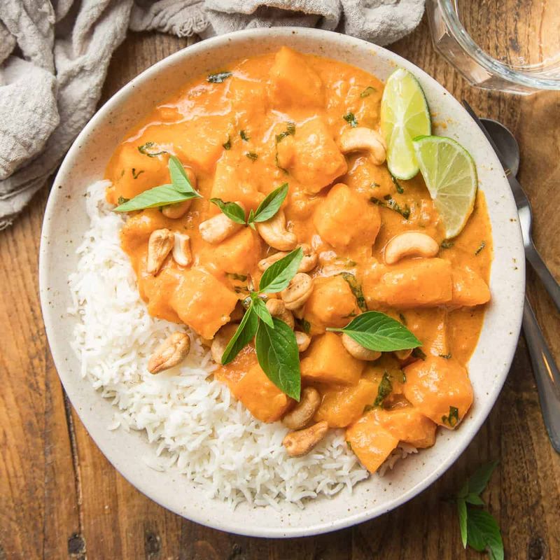 Pumpkin Curry with Coconut and Chili