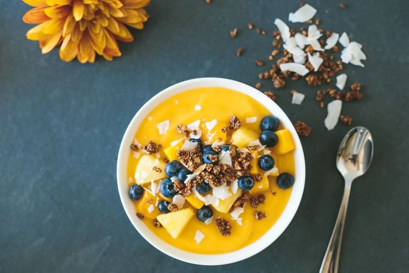 Mango Coconut Smoothie Bowls
