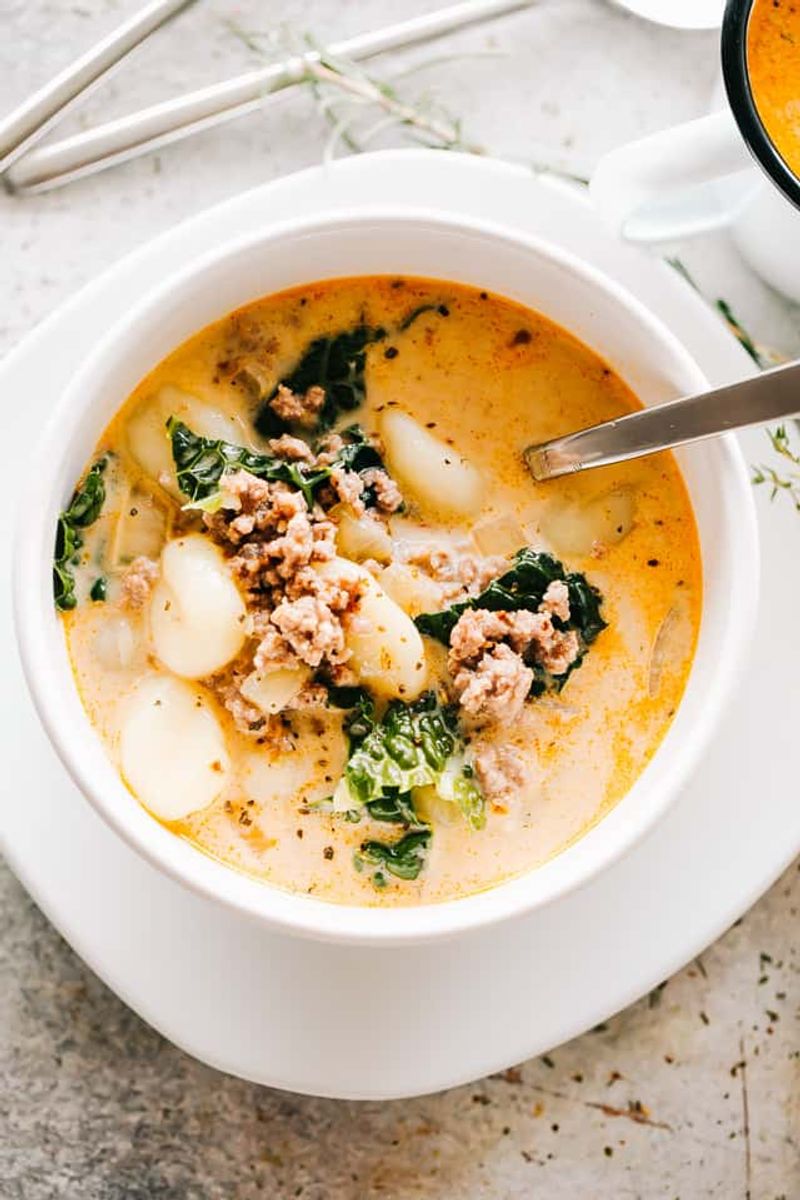 Zuppa Toscana with Asiago