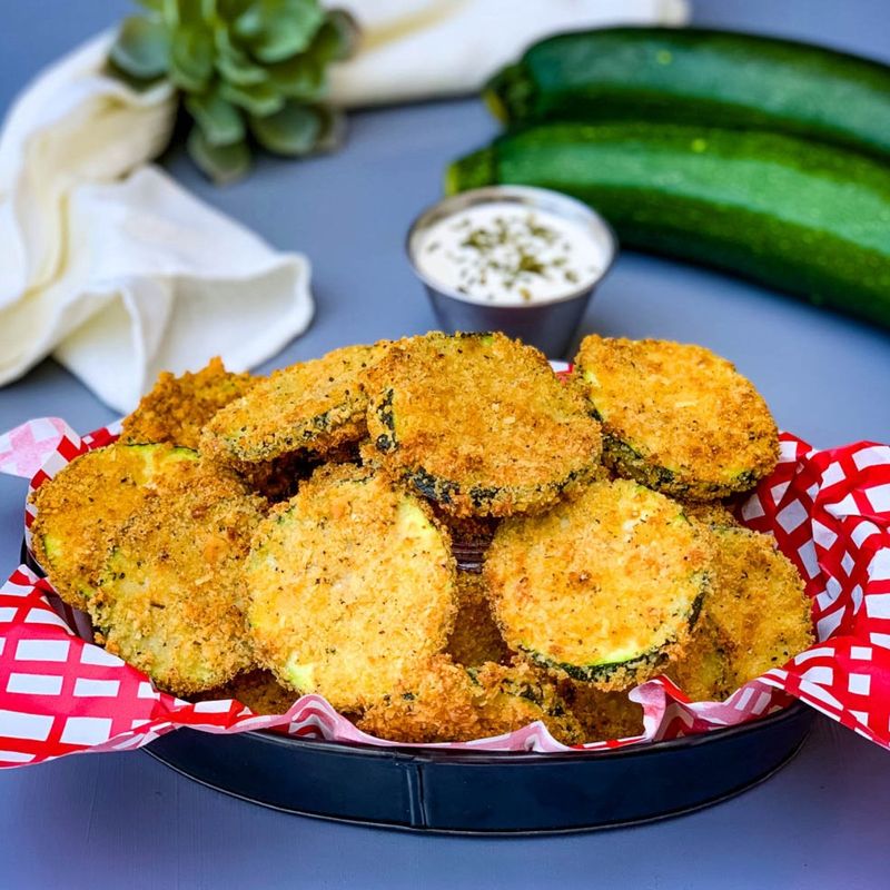 Air-Fried Zucchini Chips