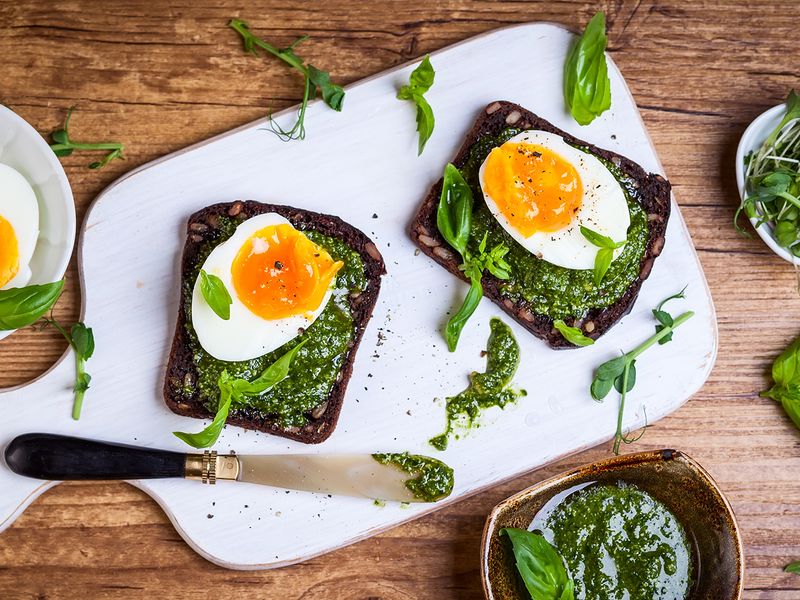 Pesto Eggs