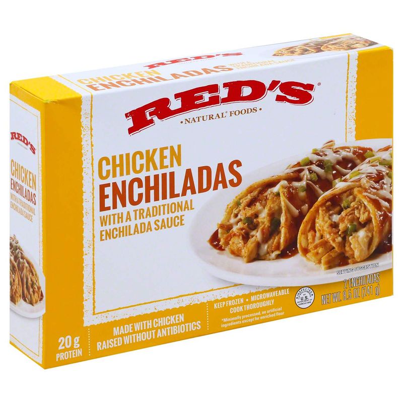 Red’s Organic Chicken Enchiladas