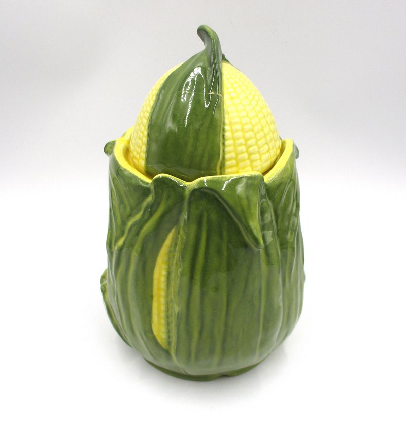 Corn Cob Jar