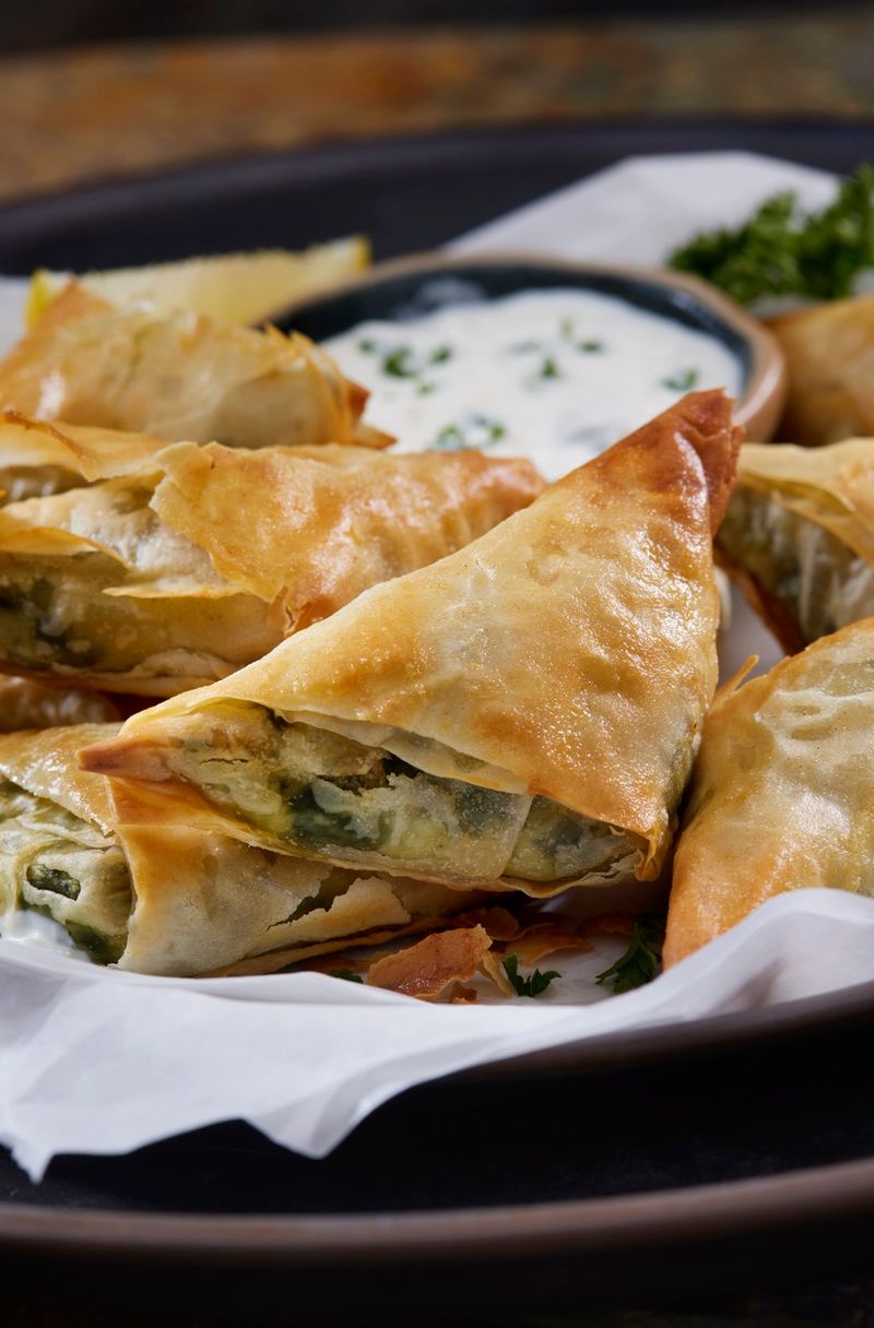 Spanakopita Triangles