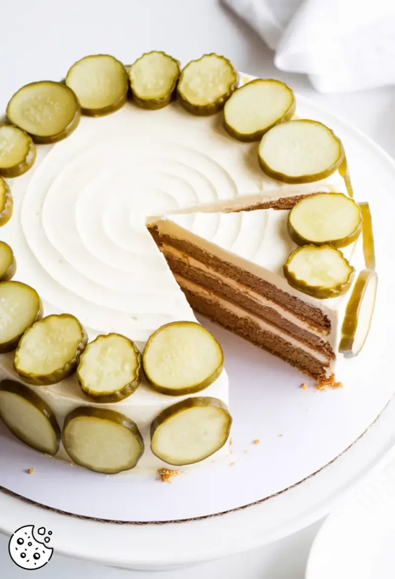Pickle and Chocolate Cake