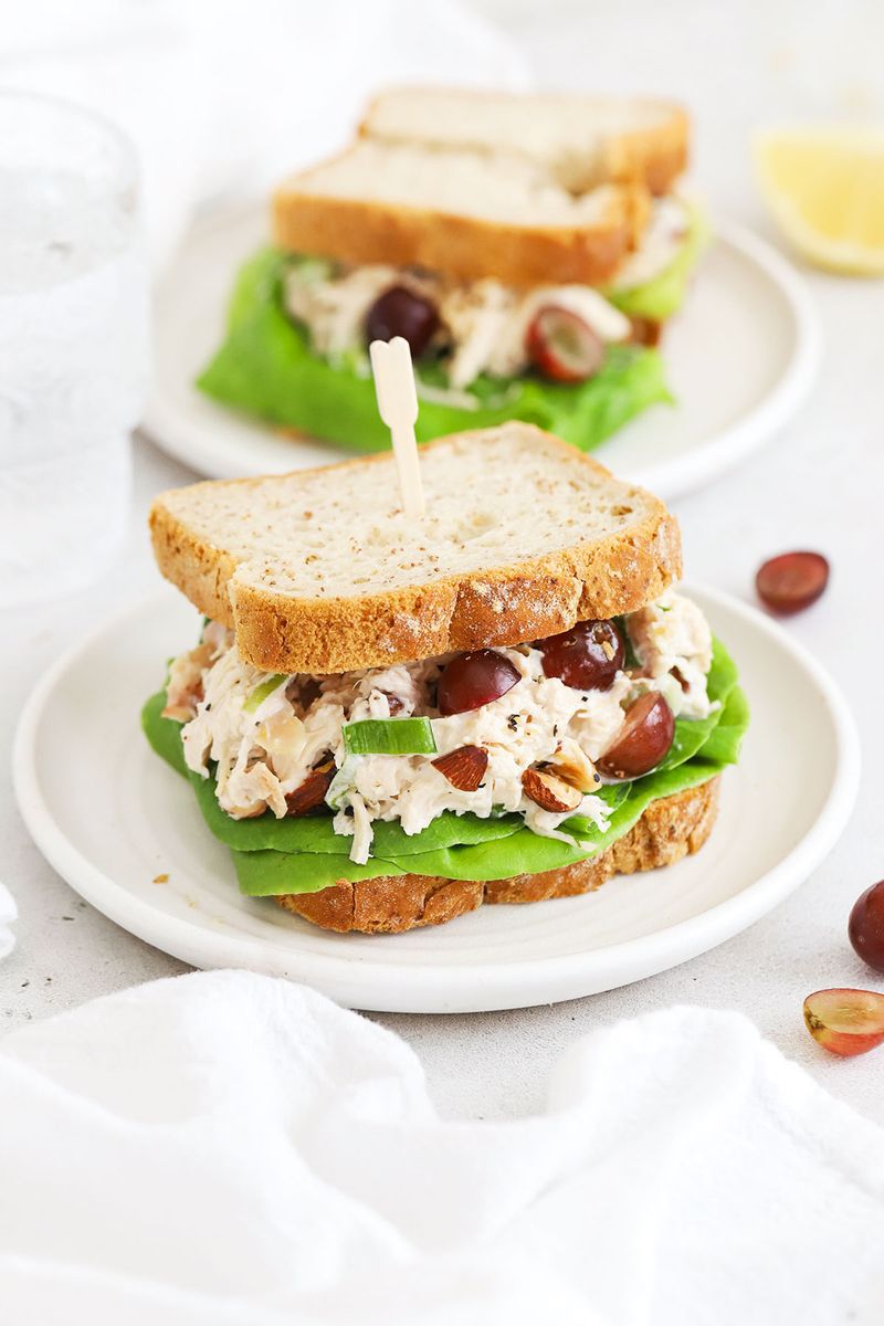 Chicken Salad with Grapes and Walnuts