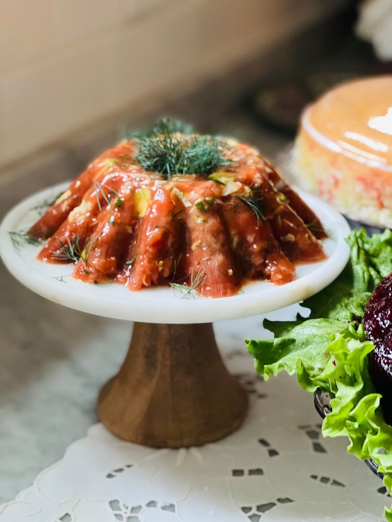 Meat Jell-O (Tomato Aspic)