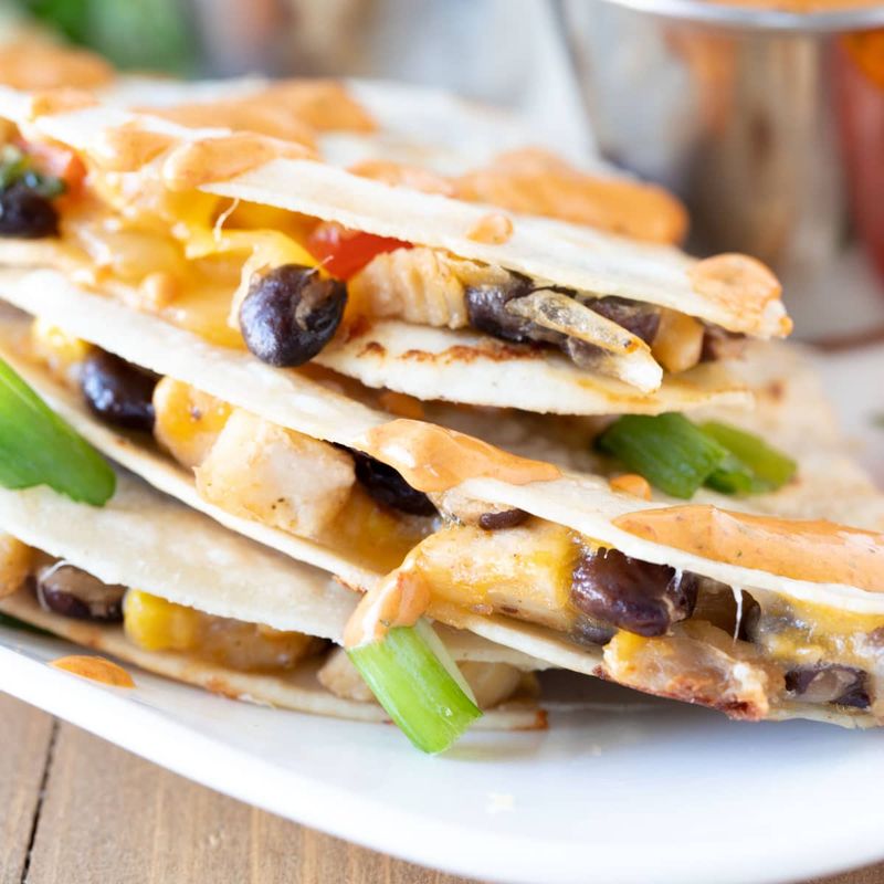 Turkey Quesadillas