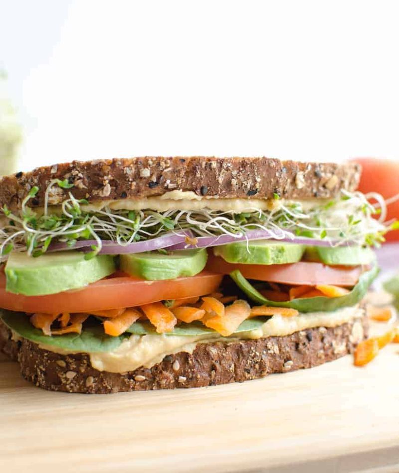 Hummus & Veggie Sandwich