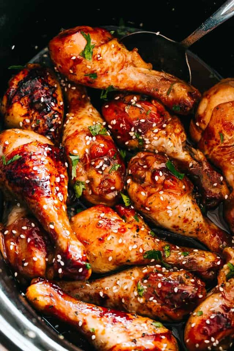 Sweet & Spicy Drumsticks