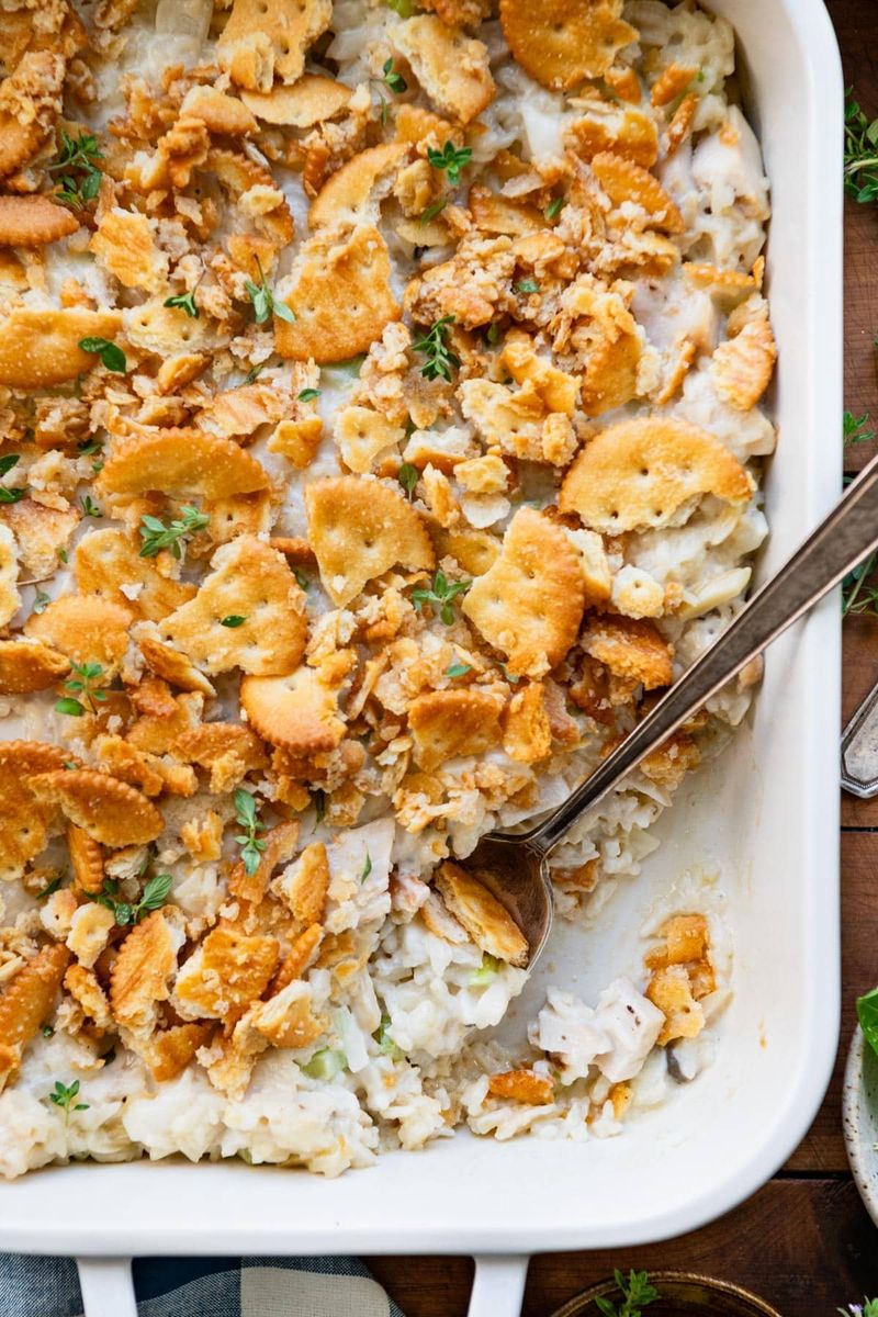 Creamy Turkey and Rice Casserole