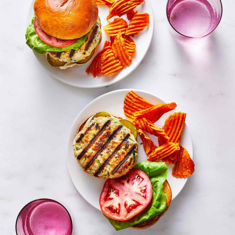 Turkey Zucchini Burgers