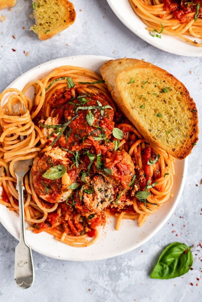 Turkey Meatballs in Marinara