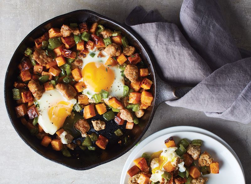 Turkey & Sweet Potato Hash