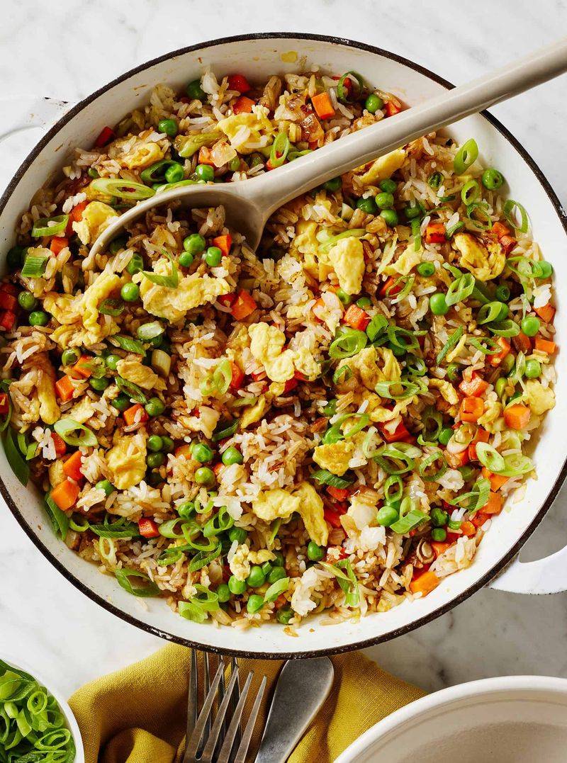 Egg Fried Rice (With Leftovers)
