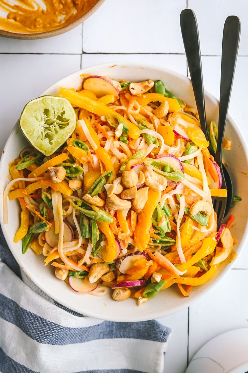 Thai-Inspired Peanut Noodles