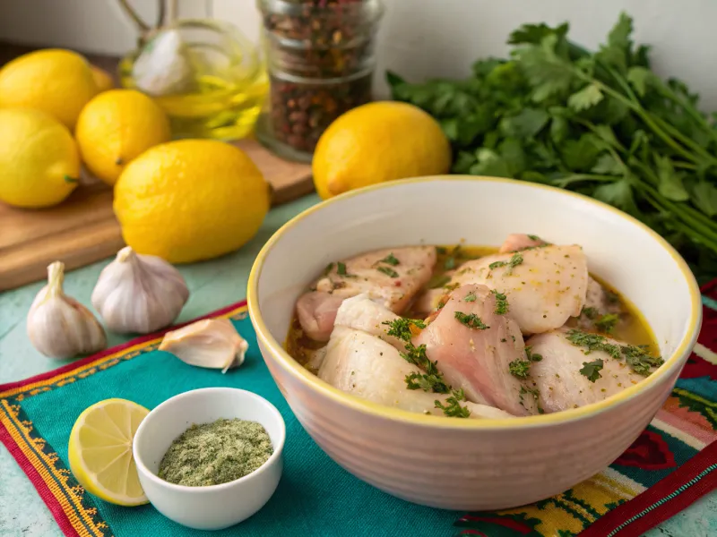 Latin American Lemon Marinades