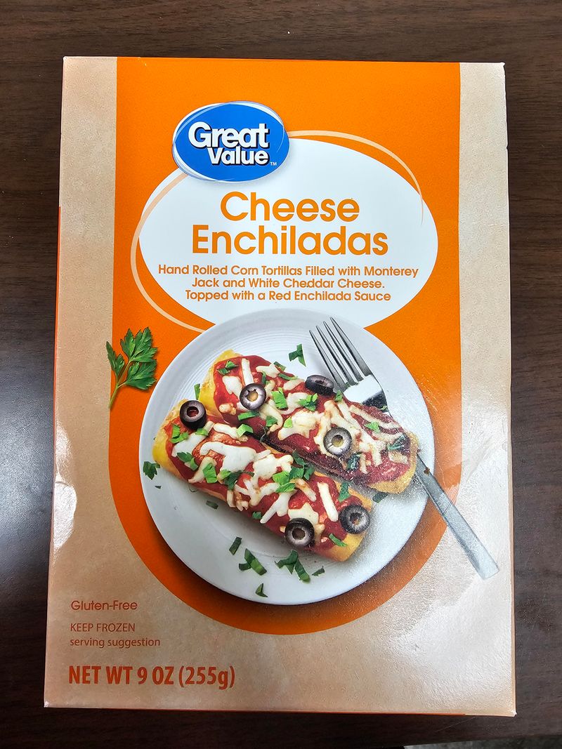Store-Bought Cheese Enchiladas