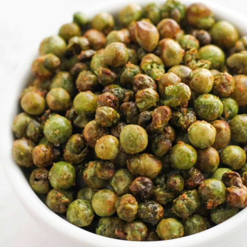 Roast Peas for a Crispy Snack