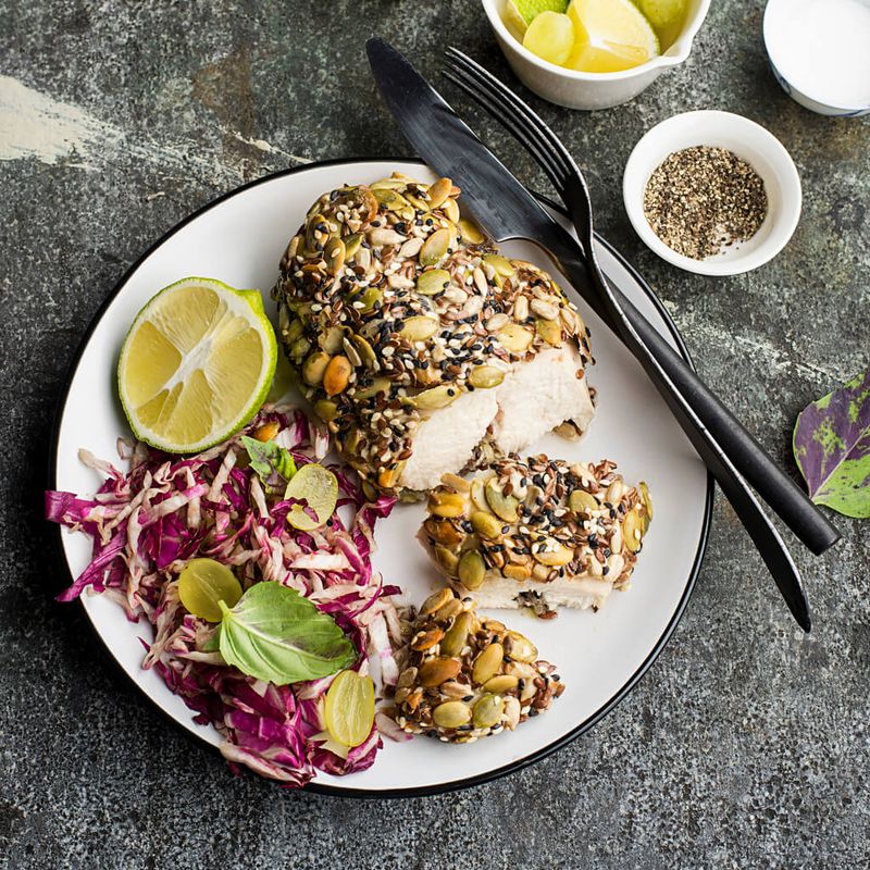 Make a Crunchy Crust for Chicken or Fish