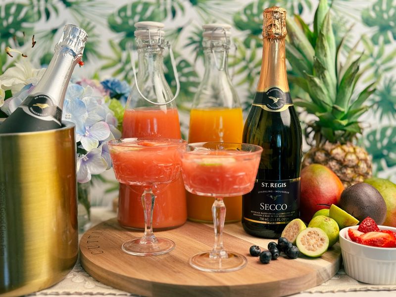 Mimosa Bar (or Fresh Juice Flight)