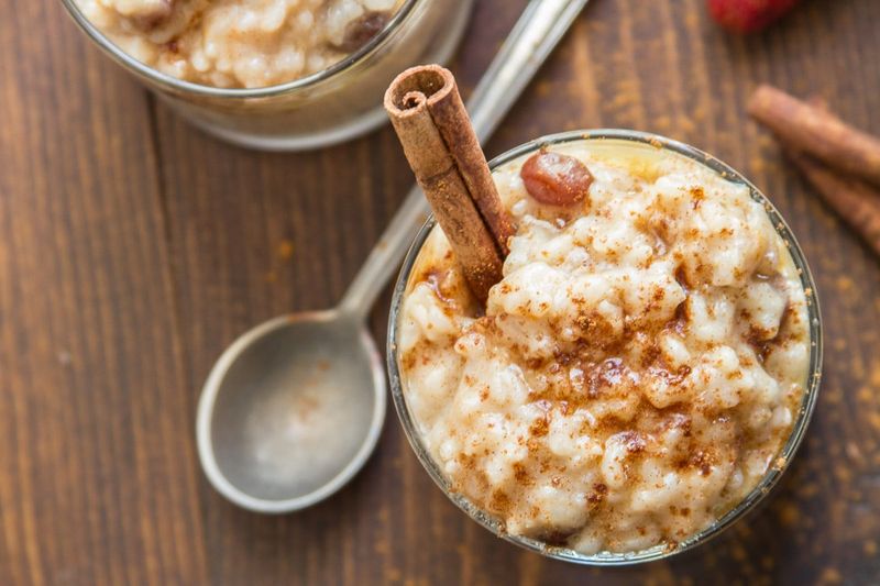 Coconut Milk Rice Pudding