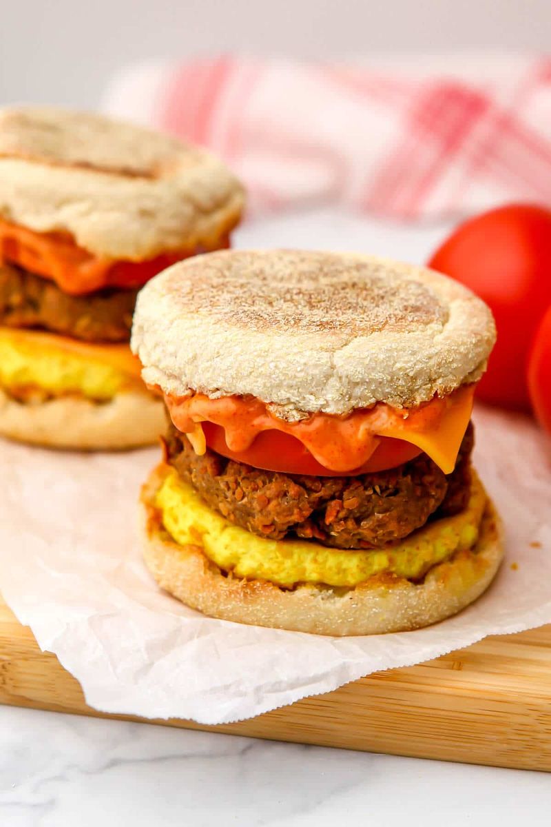Plant-Based Breakfast Sandwich