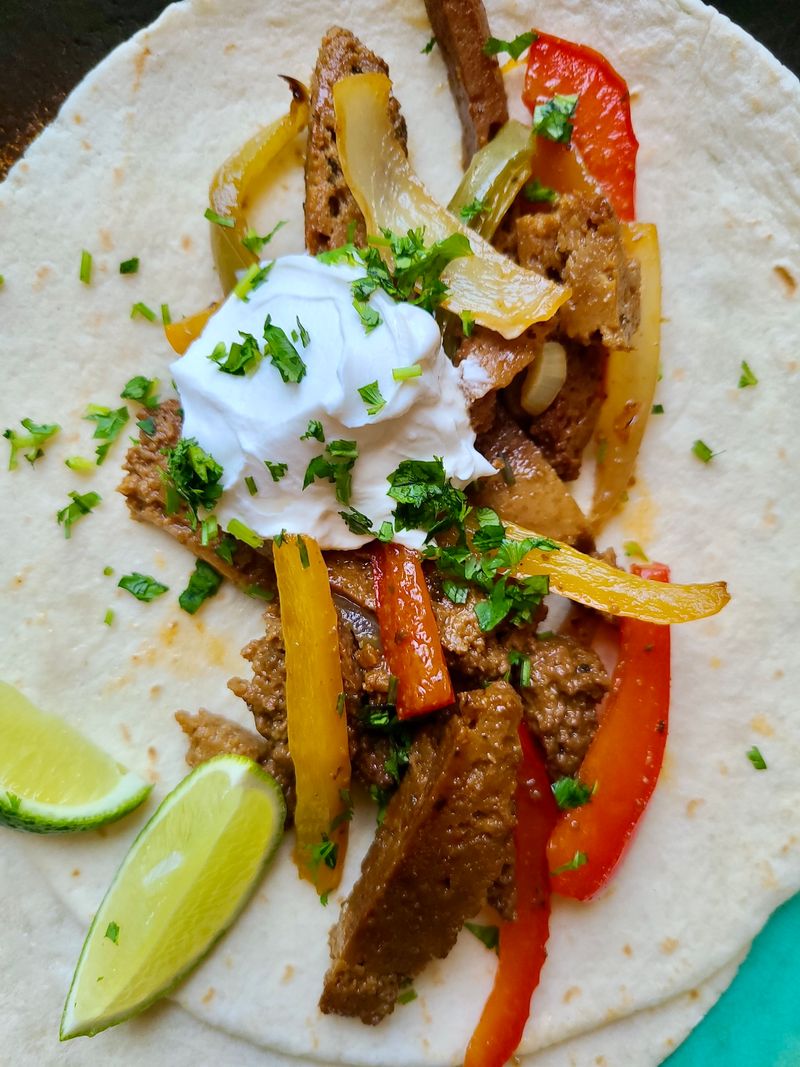Seitan Fajitas