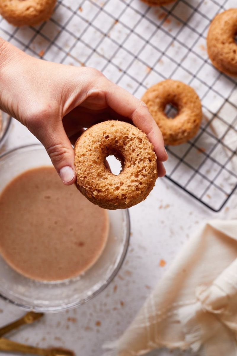 Gluten-Free Cinnamon Roll Donuts
