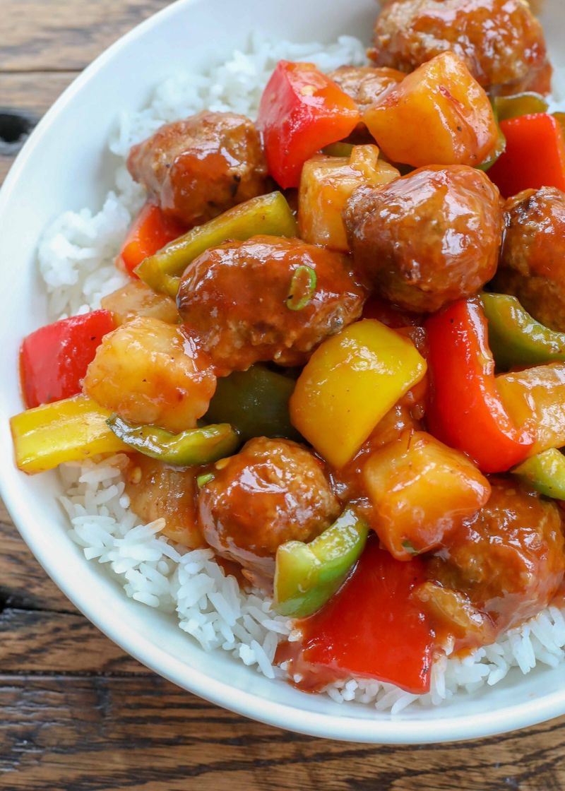 Sweet & Sour Meatballs