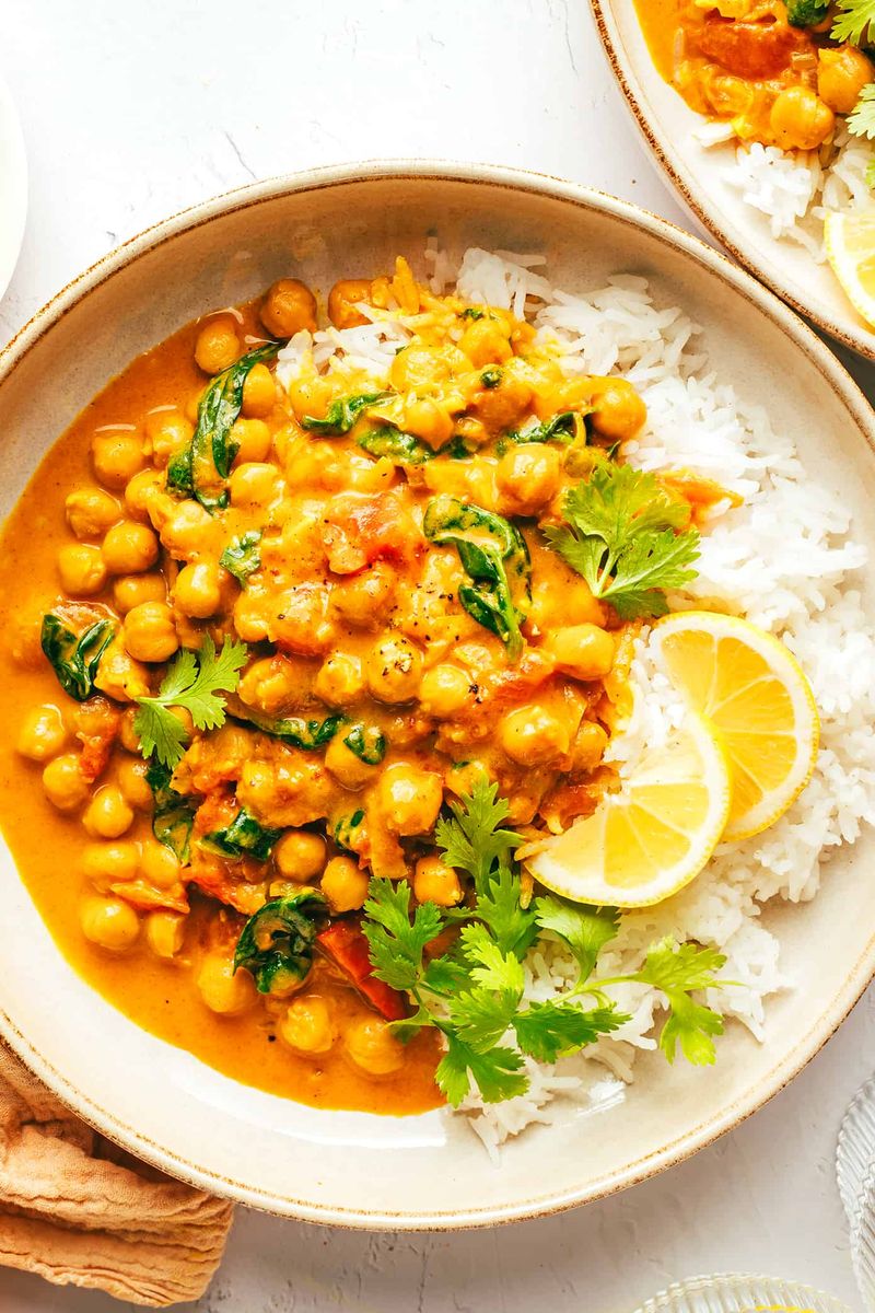 Chickpea Coconut Curry