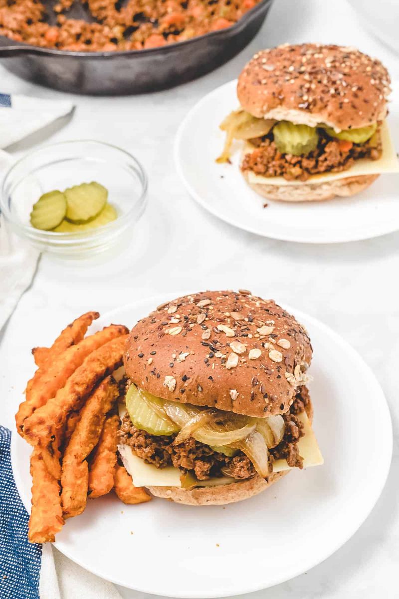 Sloppy Joe on Whole Wheat