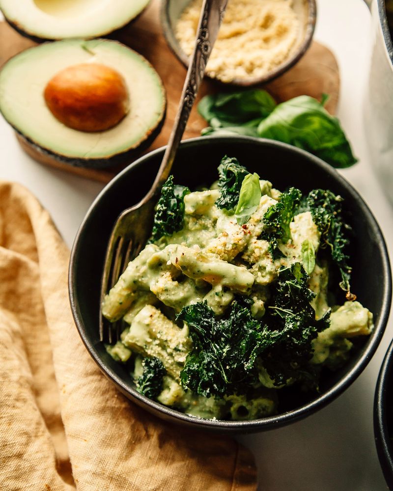Avocado Pesto Pasta