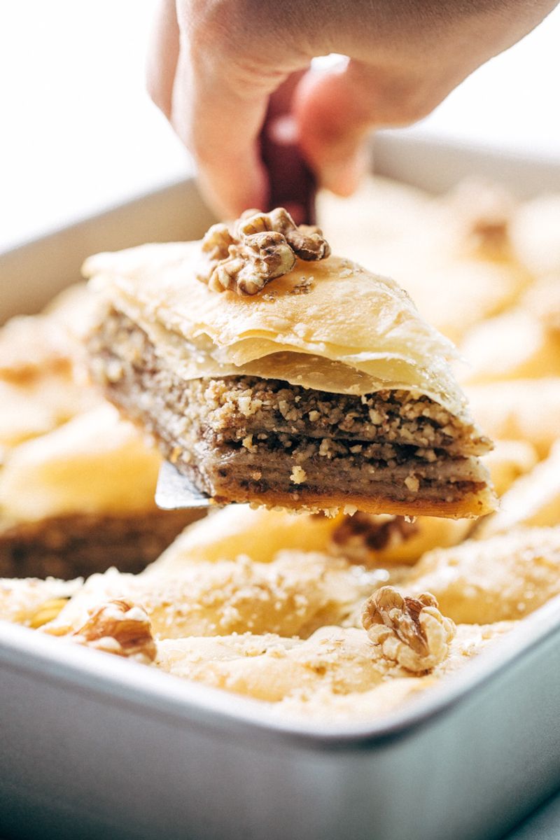 Baklava with Walnuts