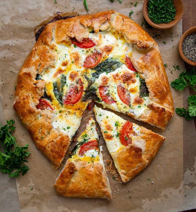 Caprese Galette