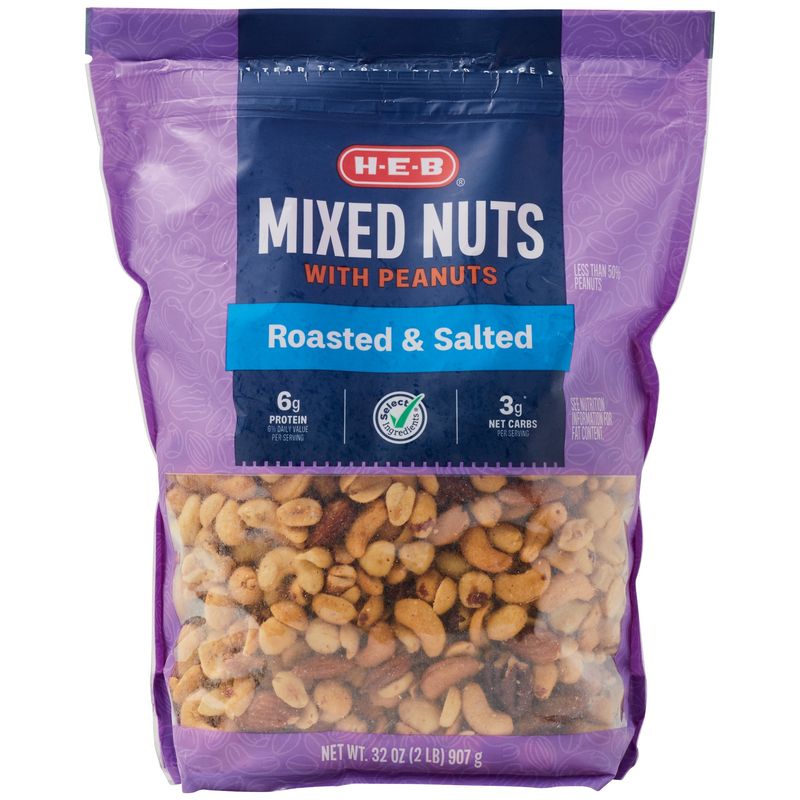 Salted Mixed Nuts (with Peanuts as Filler)