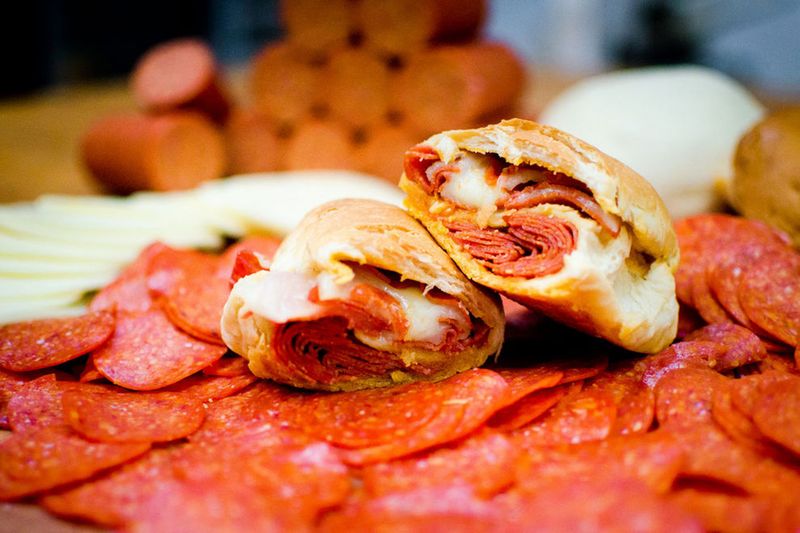 West Virginia – Pepperoni Roll Grilled Cheese