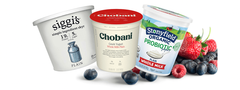 Yogurt (Plain or Low-Sugar)