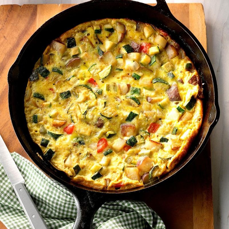Fluffy Potato Frittata