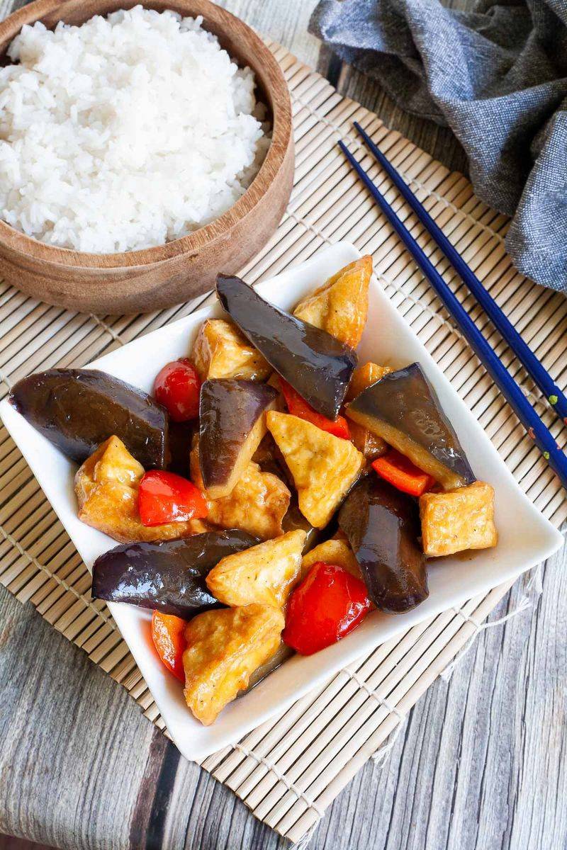 Panda Express Eggplant Tofu (On a Bad Day)