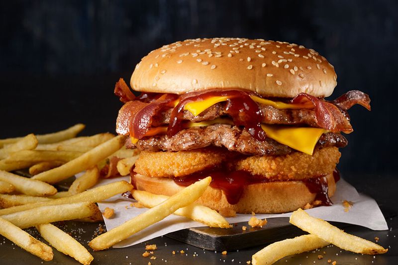 Carl’s Jr. Western Bacon Cheeseburger